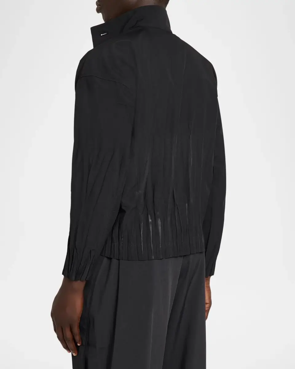 IM MEN Men's Waft Stand Collar Jacket | Thumbnail 3