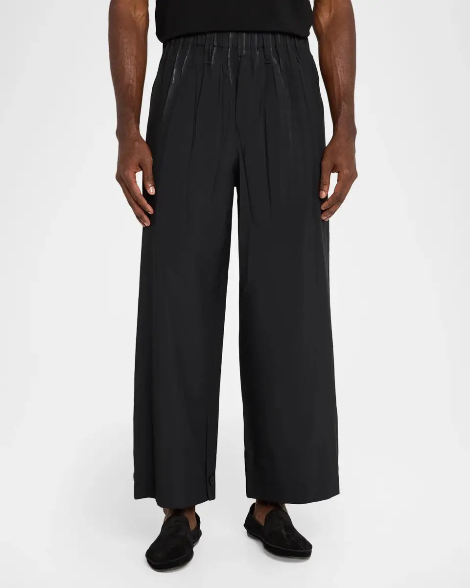 IM MEN Men's Waft Wide-Leg Pants | Thumbnail 4