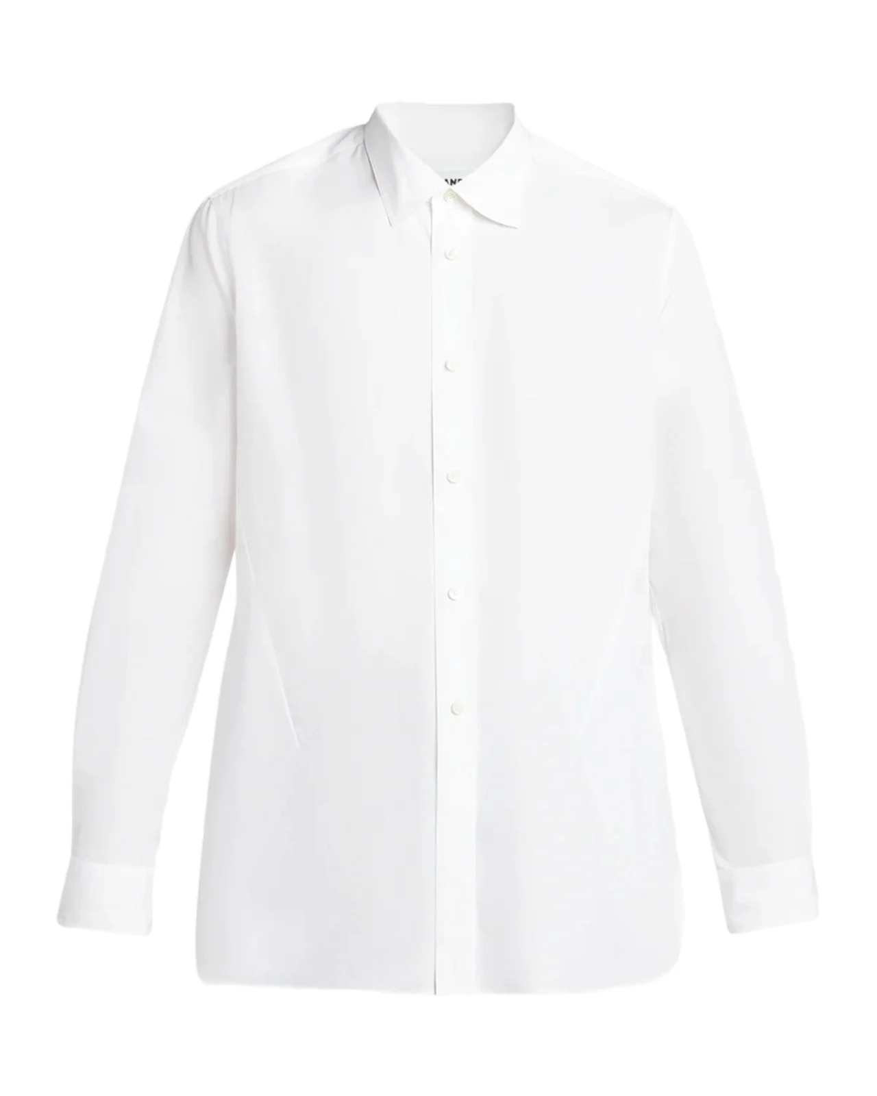 Jil Sander Men's Organic Cotton Point Collar Sport Shirt