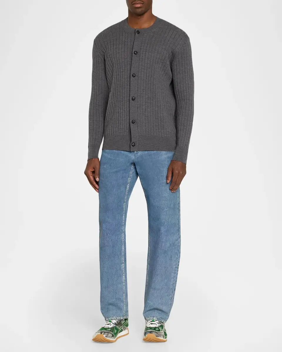Bottega Veneta Men's Orbit Technical Fishnet Sneakers | Thumbnail 3