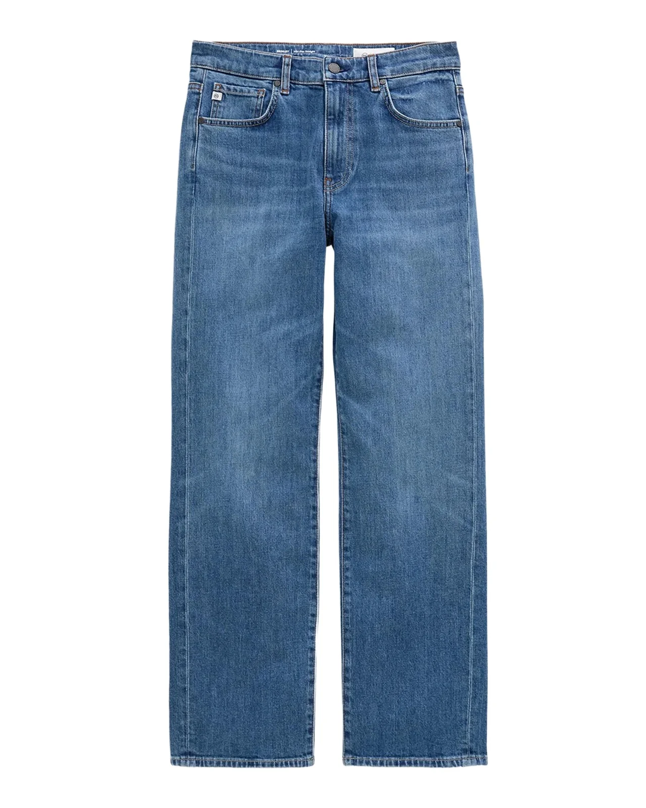 AG Jeans Brinley Chord Straight-Leg Jeans