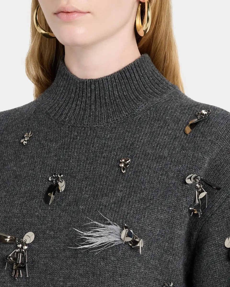 Simkhai Gabriette Embellished Sweater | Thumbnail 5 Simkhai Gabriette Embellished Sweater | Thumbnail 5
