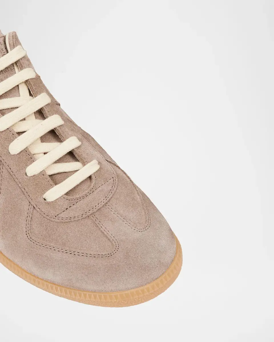 Maison Margiela Men's Replica Suede T-Toe Sneakers | Thumbnail 3