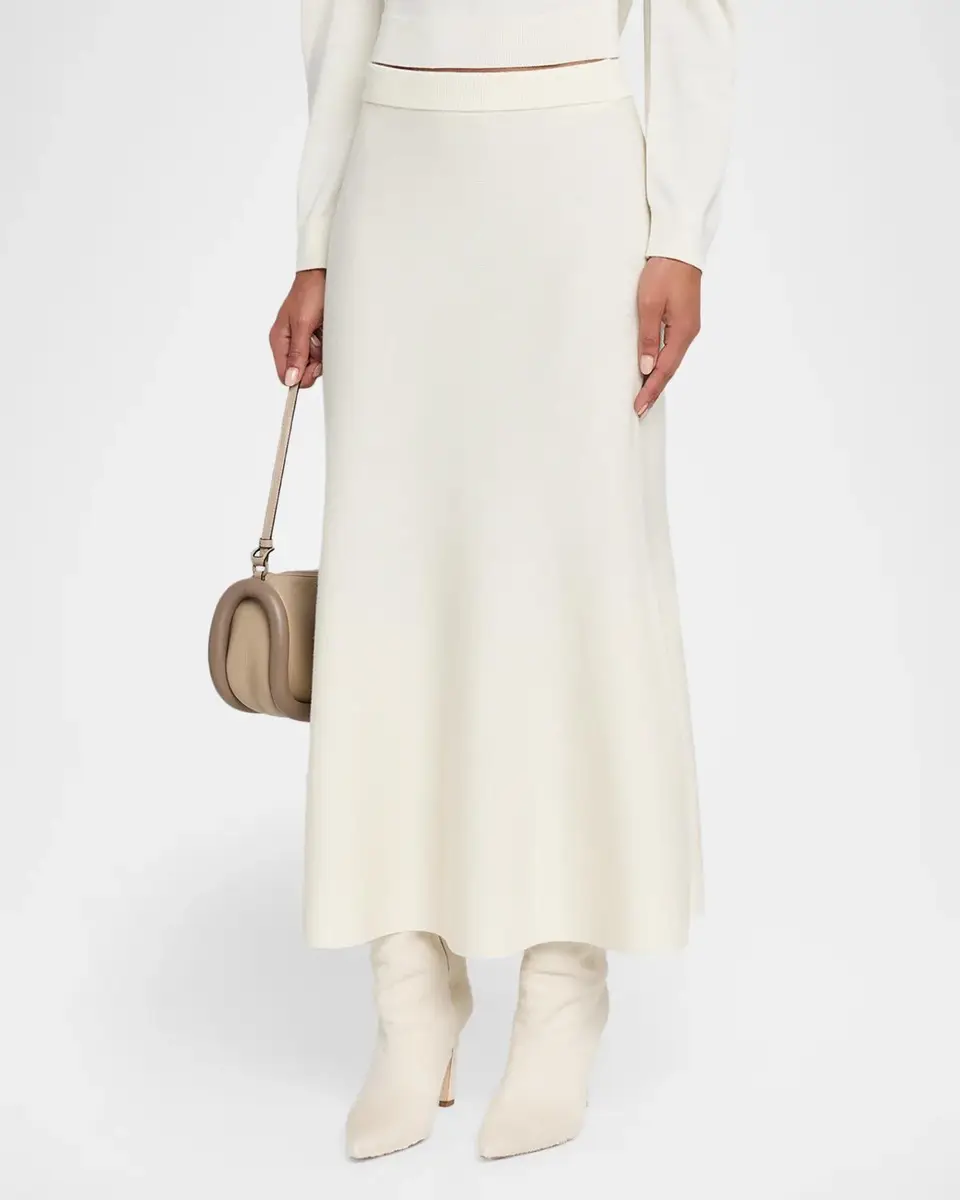 Simkhai Kasey Knit Midi Skirt | Thumbnail 4 Simkhai Kasey Knit Midi Skirt | Thumbnail 4