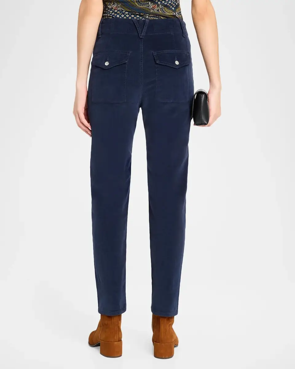 Veronica Beard Arya Straight-Leg Corduroy Pants | Thumbnail 3 Veronica Beard Arya Straight-Leg Corduroy Pants | Thumbnail 3