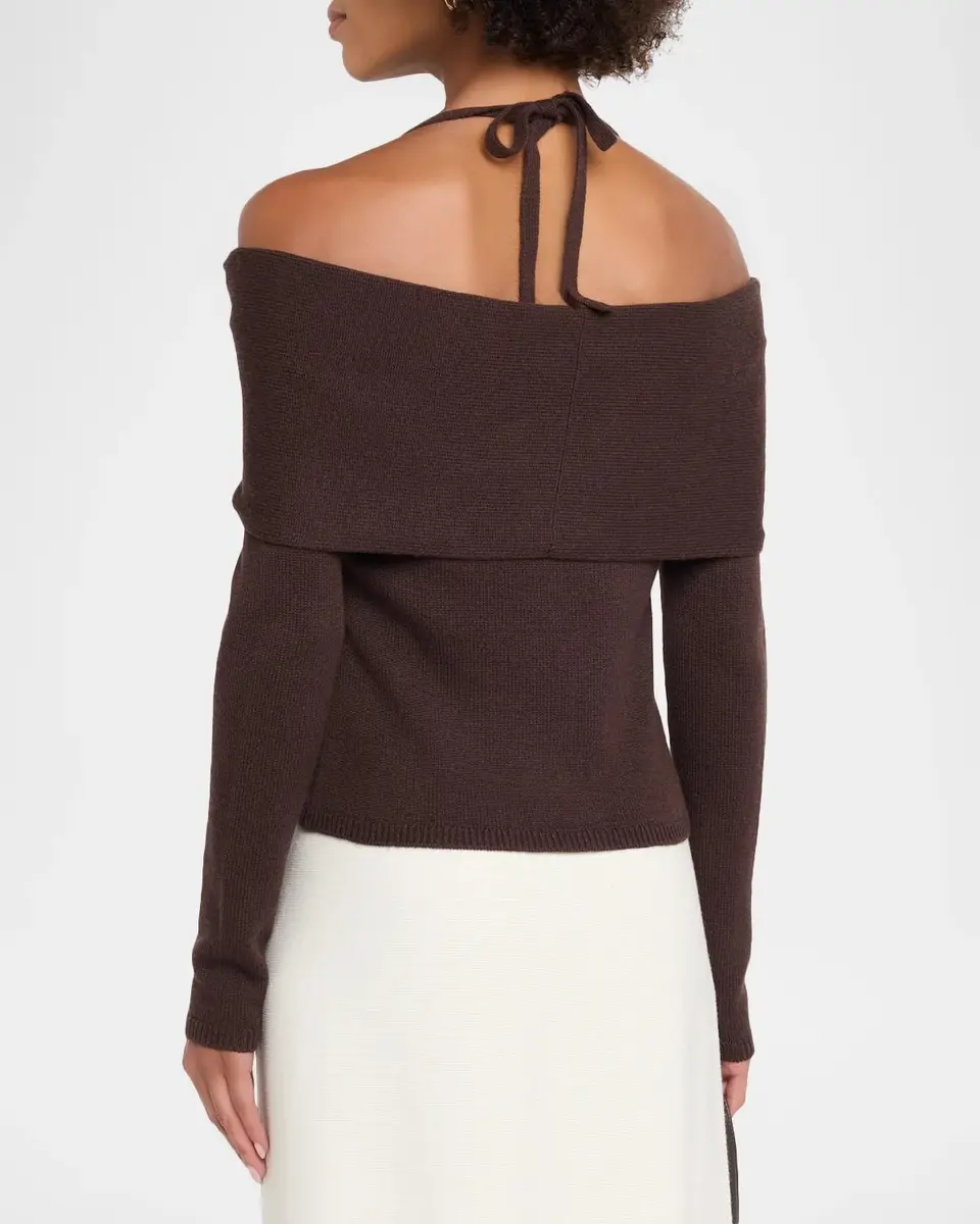 Simkhai Cambria Off-Shoulder Knit Top | Thumbnail 3 Simkhai Cambria Off-Shoulder Knit Top | Thumbnail 3