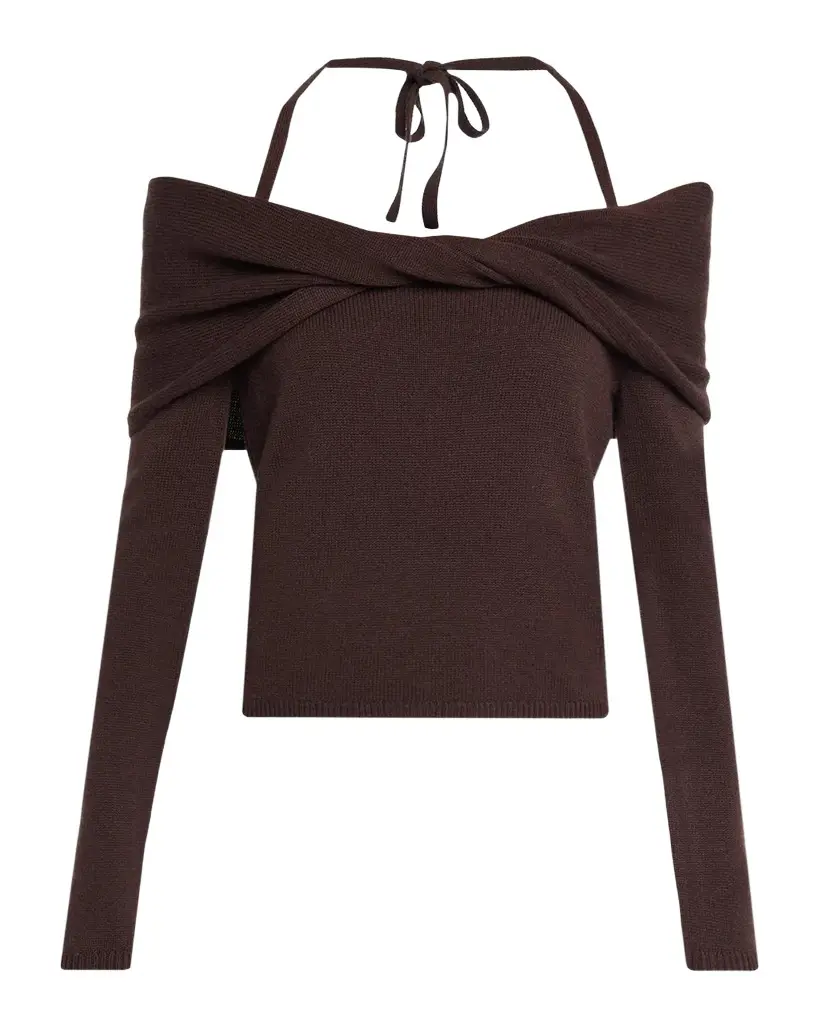 Cambria Off-Shoulder Knit Top
