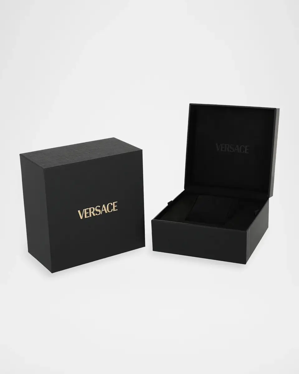 Versace Men's Millenyium Automatic Two-Tone Bracelet Watch, 40mm | Thumbnail 5 Versace Men's Millenyium Automatic Two-Tone Bracelet Watch, 40mm | Thumbnail 5