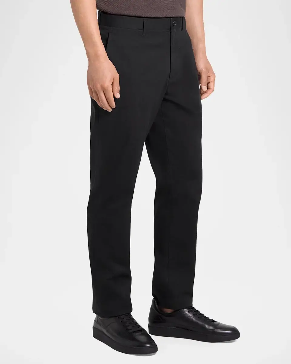 Theory Men's Zaine Cotton-Stretch Straight Leg Pants | Thumbnail 6