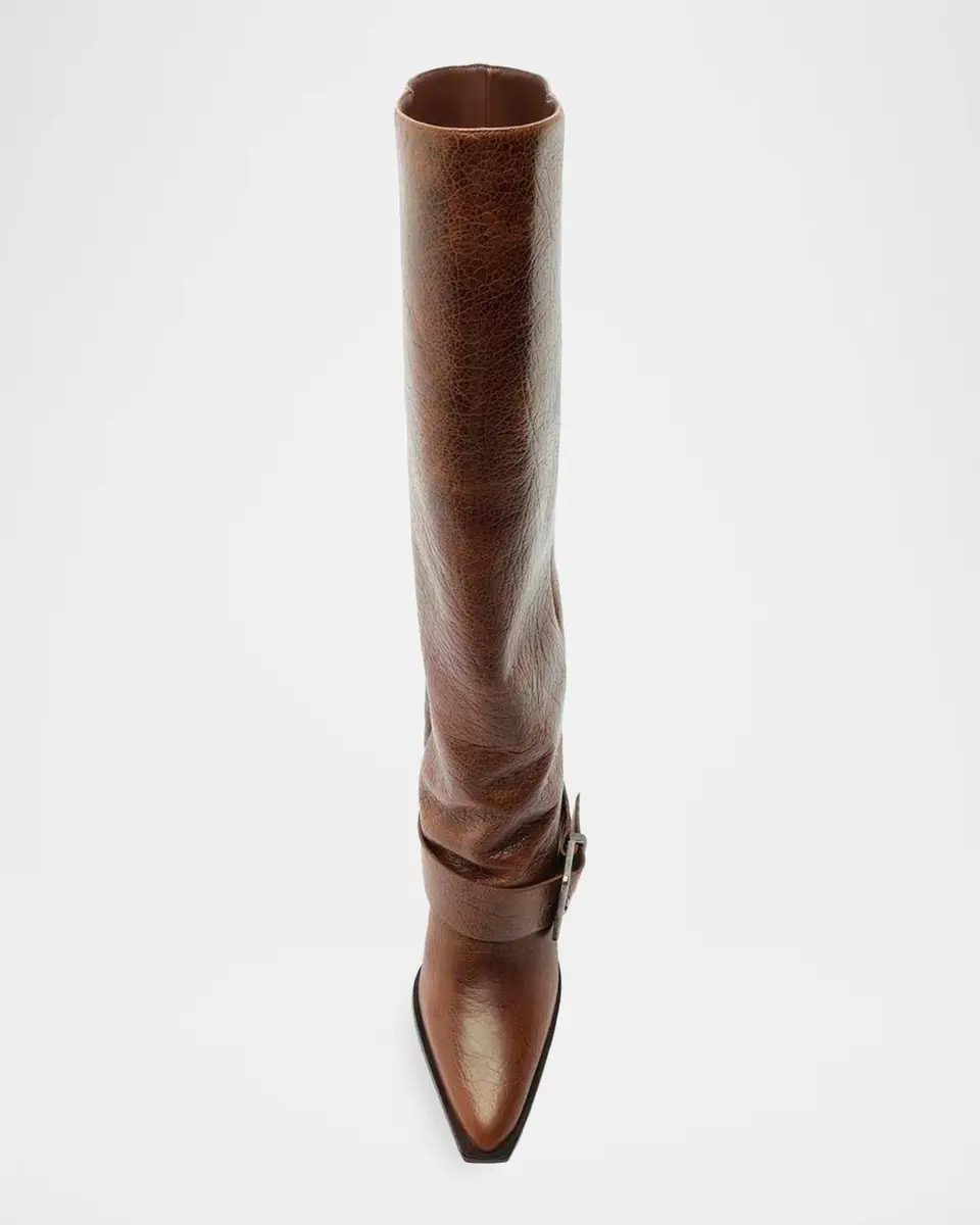 Schutz 85mm Parker Leather Knee-High Boots | Thumbnail 5 Schutz 85mm Parker Leather Knee-High Boots | Thumbnail 5