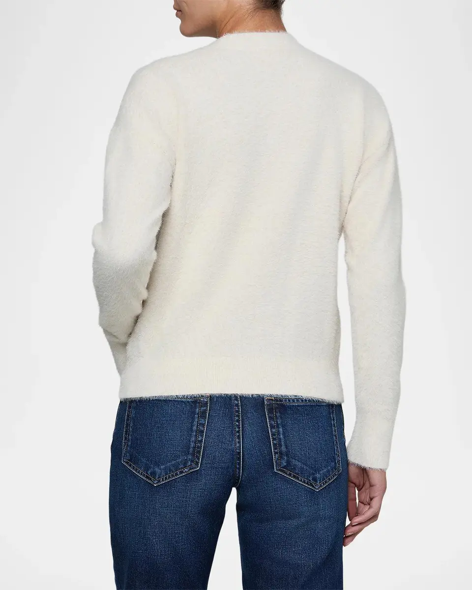L'Agence Nimbus Fuzzy Crewneck Sweater | Thumbnail 3 L'Agence Nimbus Fuzzy Crewneck Sweater | Thumbnail 3
