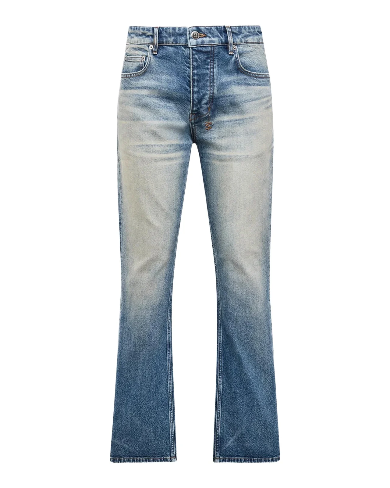 Men's Bronko Portland Faded Denim Bootcut Jeans Men's Bronko Portland Faded Denim Bootcut Jeans