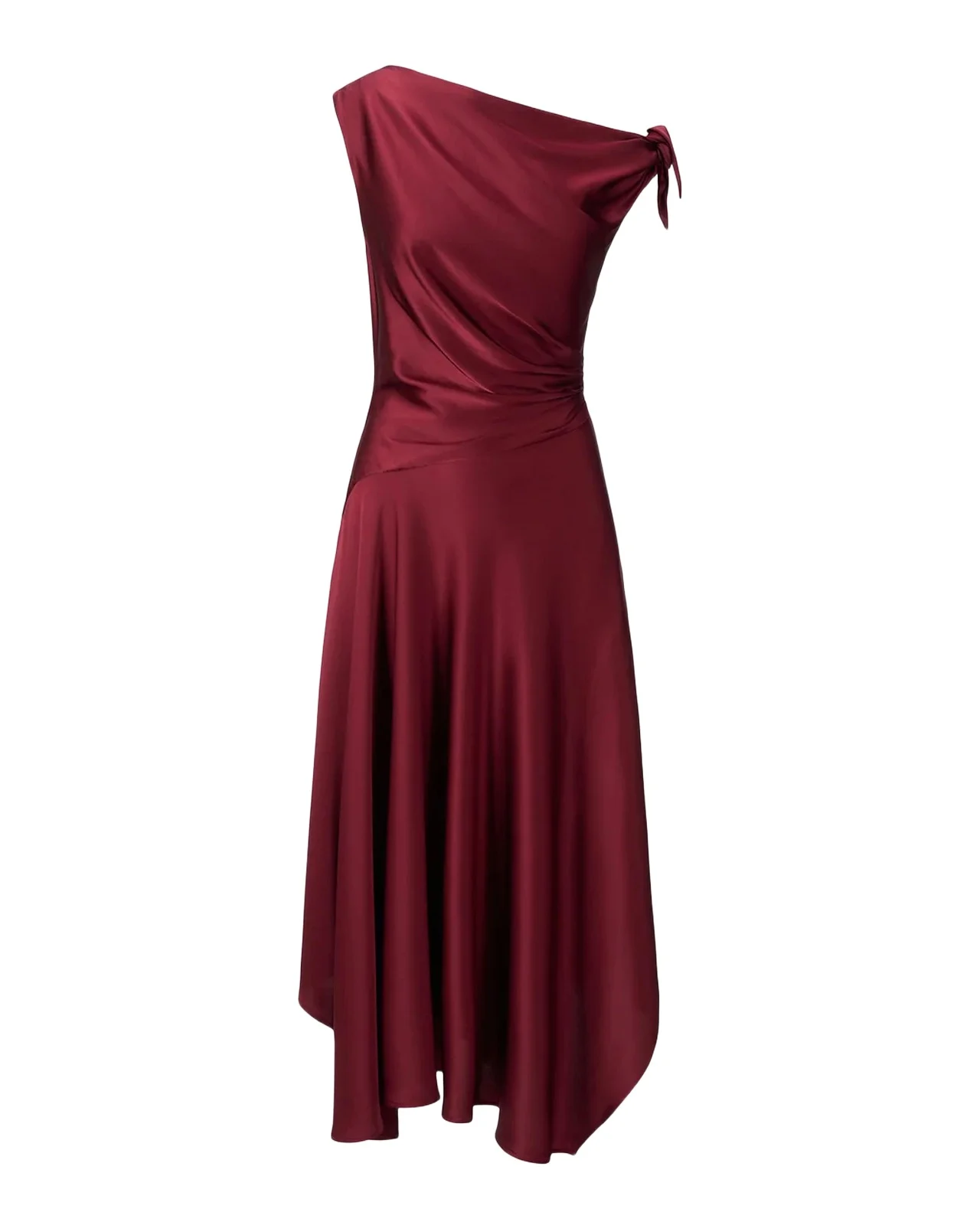 Portia Asymmetric Handkerchief Midi Dress Portia Asymmetric Handkerchief Midi Dress