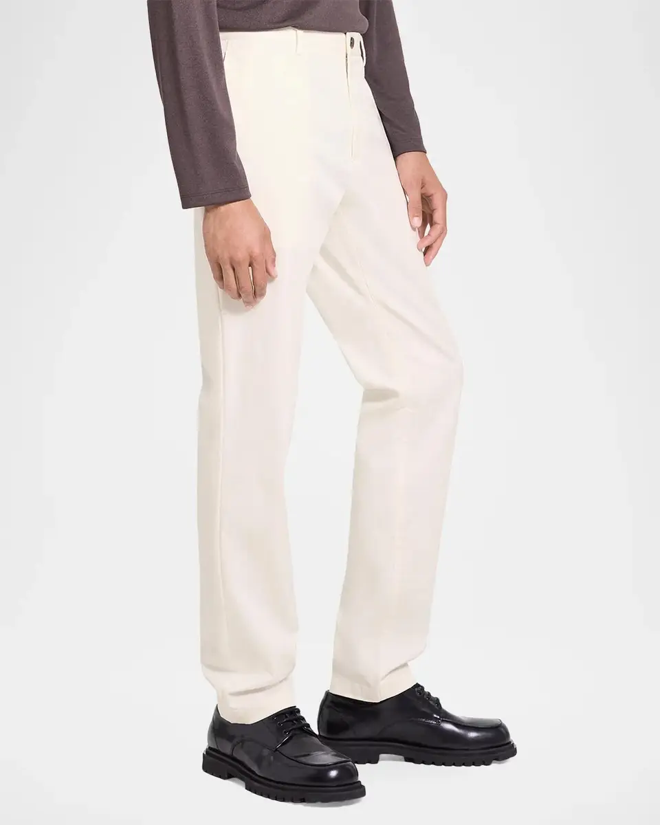 Theory Men's Zaine Cotton-Stretch Straight Leg Pants | Thumbnail 6 Theory Men's Zaine Cotton-Stretch Straight Leg Pants | Thumbnail 6