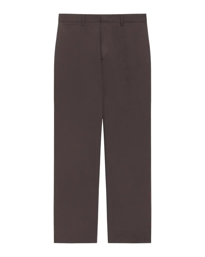 Stretch-Cotton Straight-Leg Chino Pants