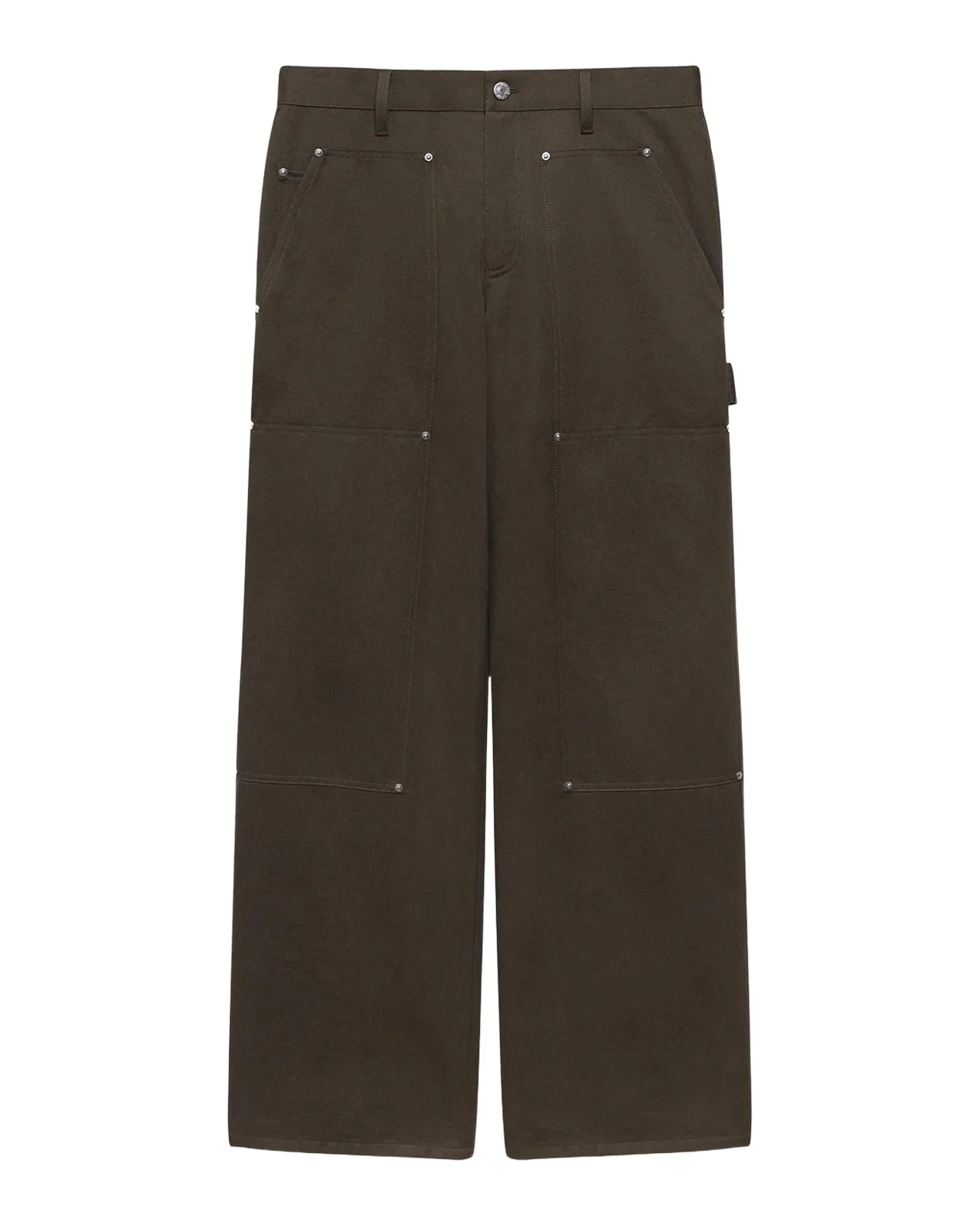 Men's Wide-Leg Denim Carpenter Pants Men's Wide-Leg Denim Carpenter Pants