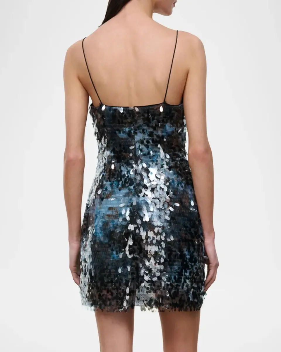 Staud Sur Sequined Mini Dress | Thumbnail 3 Staud Sur Sequined Mini Dress | Thumbnail 3