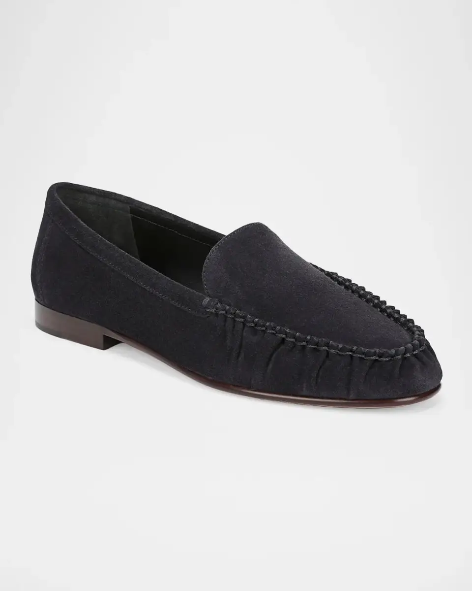 Veronica Beard Prilla Suede Loafers | Thumbnail 2 Veronica Beard Prilla Suede Loafers | Thumbnail 2