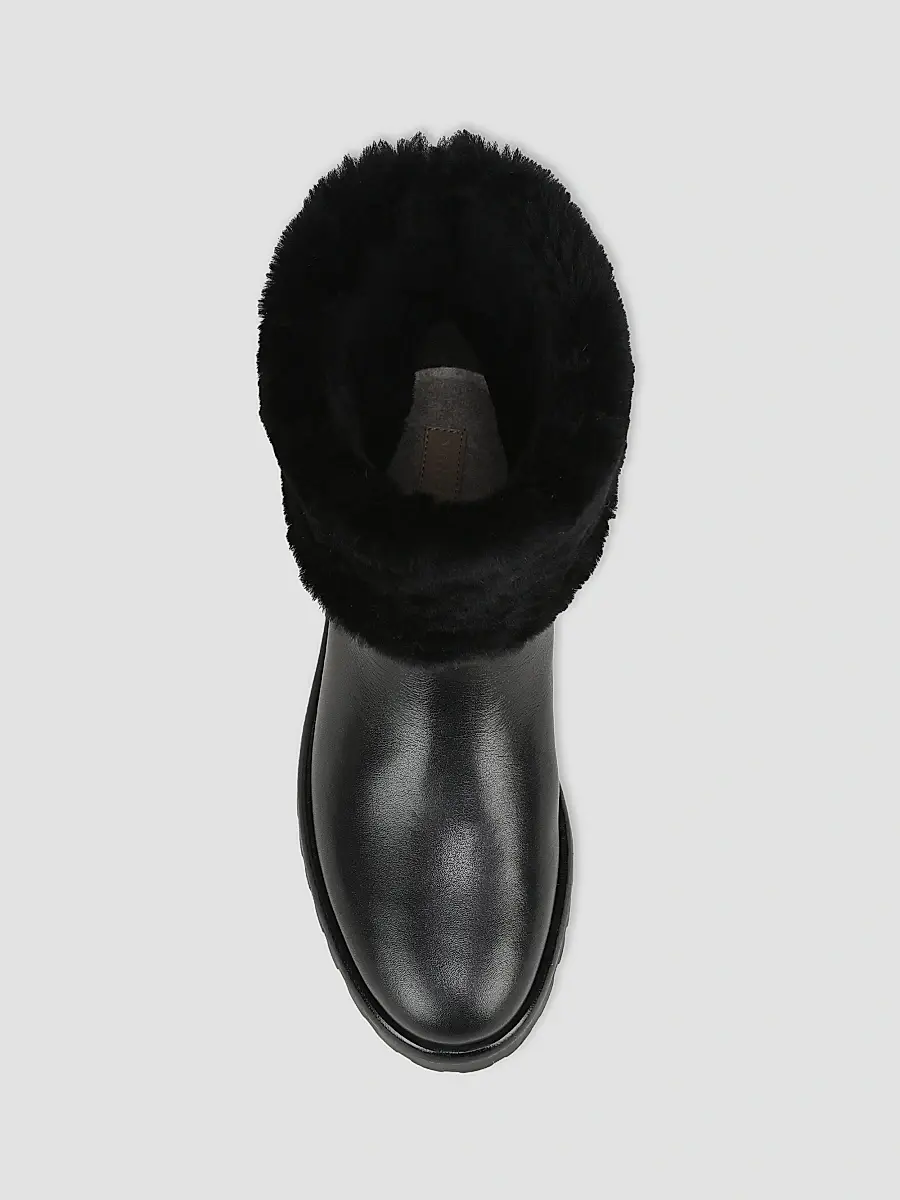Vince Women's Cameron 25MM Leather & Shearling Lugsole Boots | Thumbnail 5 Vince Women's Cameron 25MM Leather & Shearling Lugsole Boots | Thumbnail 5