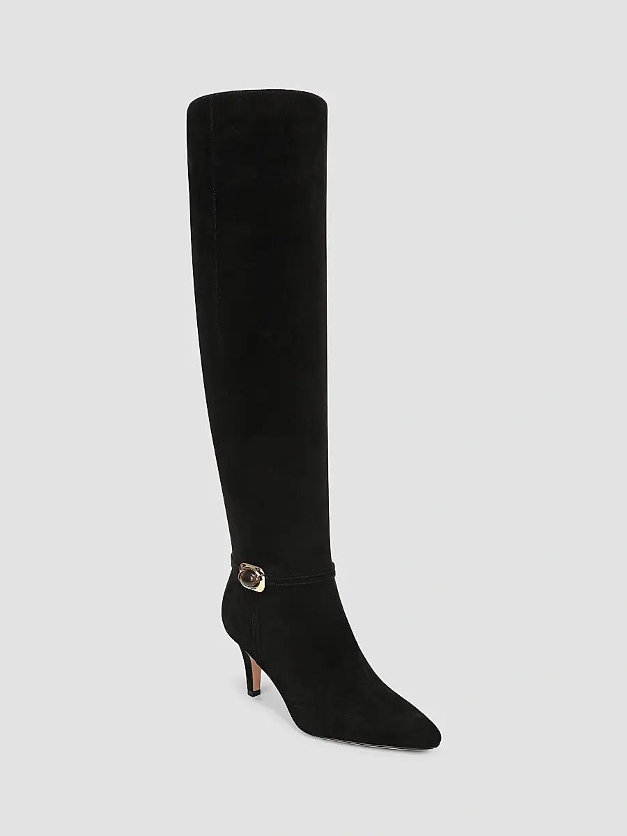 Veronica Beard Women's Angeline 75MM Suede Boots | Thumbnail 2 Veronica Beard Women's Angeline 75MM Suede Boots | Thumbnail 2