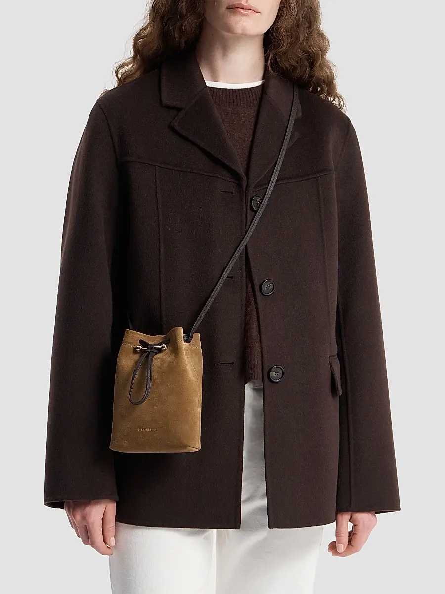 Strathberry Women's Osette Suede Convertible Pouch | Thumbnail 2 Strathberry Women's Osette Suede Convertible Pouch | Thumbnail 2
