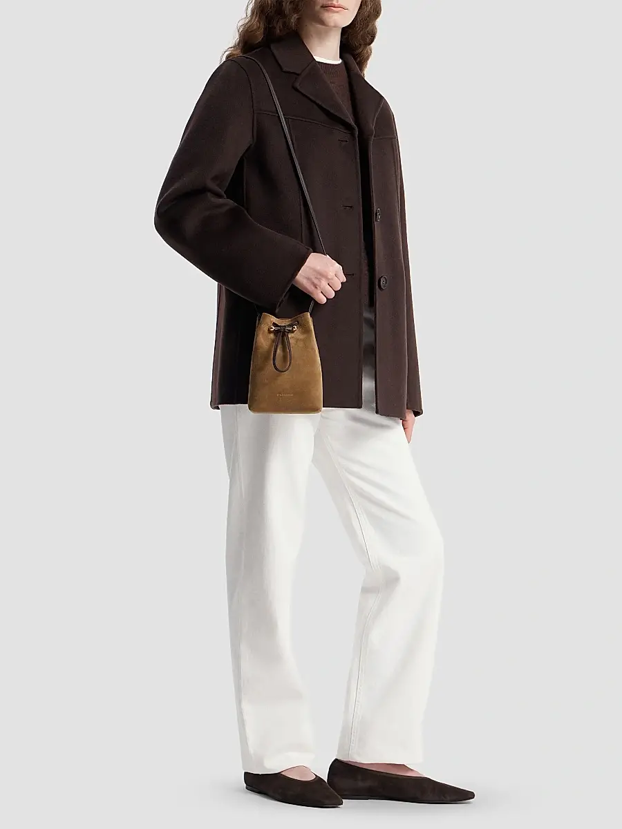 Strathberry Women's Osette Suede Convertible Pouch | Thumbnail 3 Strathberry Women's Osette Suede Convertible Pouch | Thumbnail 3