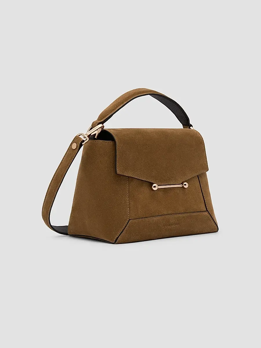 Strathberry Women's Mosaic Suede Top Handle Bag | Thumbnail 5 Strathberry Women's Mosaic Suede Top Handle Bag | Thumbnail 5