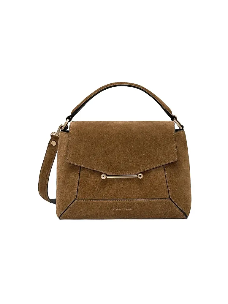 Strathberry Women's Mosaic Suede Top Handle Bag