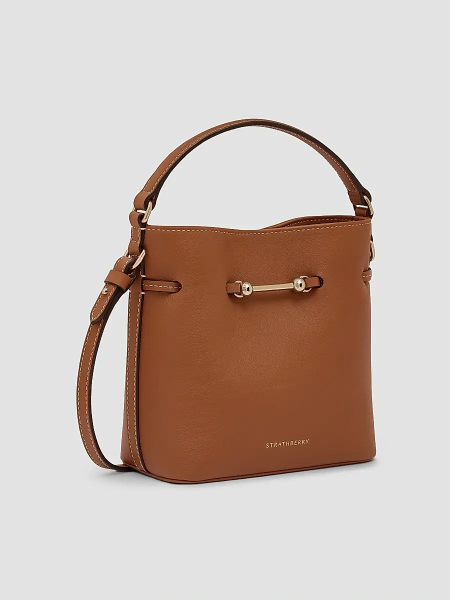 Strathberry Women's Corda Mini Leather Bucket Bag | Thumbnail 5 Strathberry Women's Corda Mini Leather Bucket Bag | Thumbnail 5