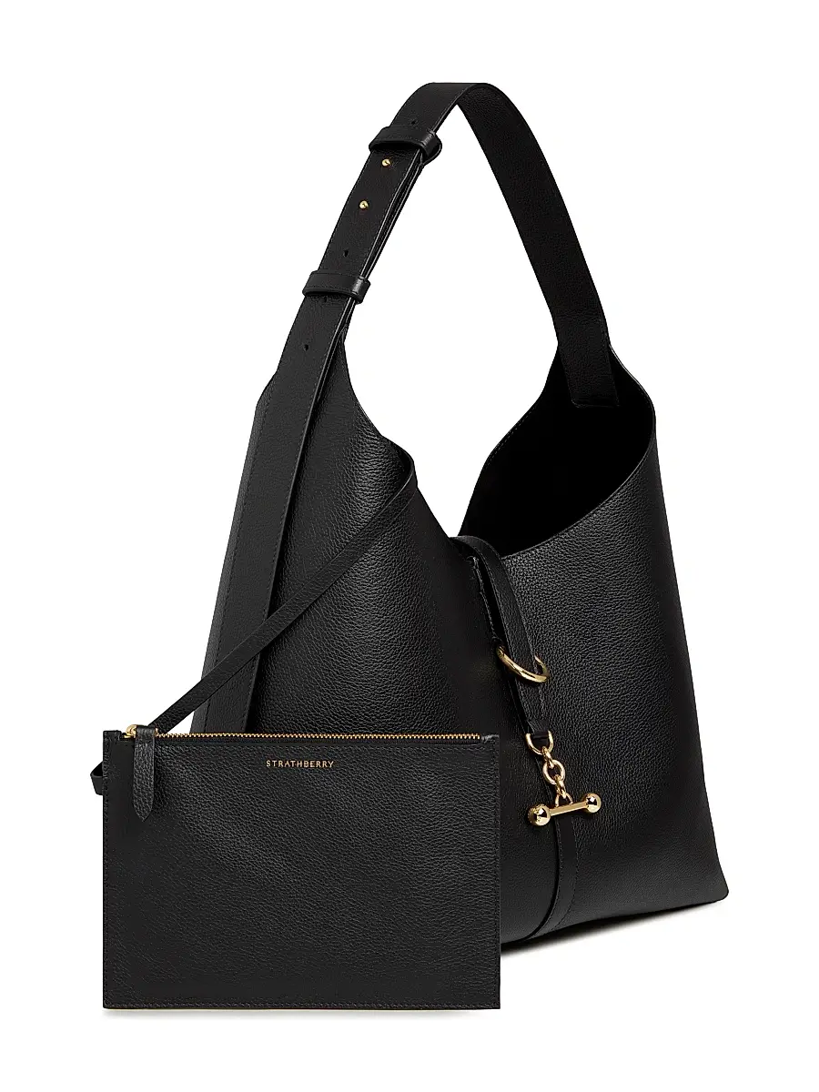 Strathberry Women's Kite Maxi Leather Hobo Bag | Thumbnail 6 Strathberry Women's Kite Maxi Leather Hobo Bag | Thumbnail 6