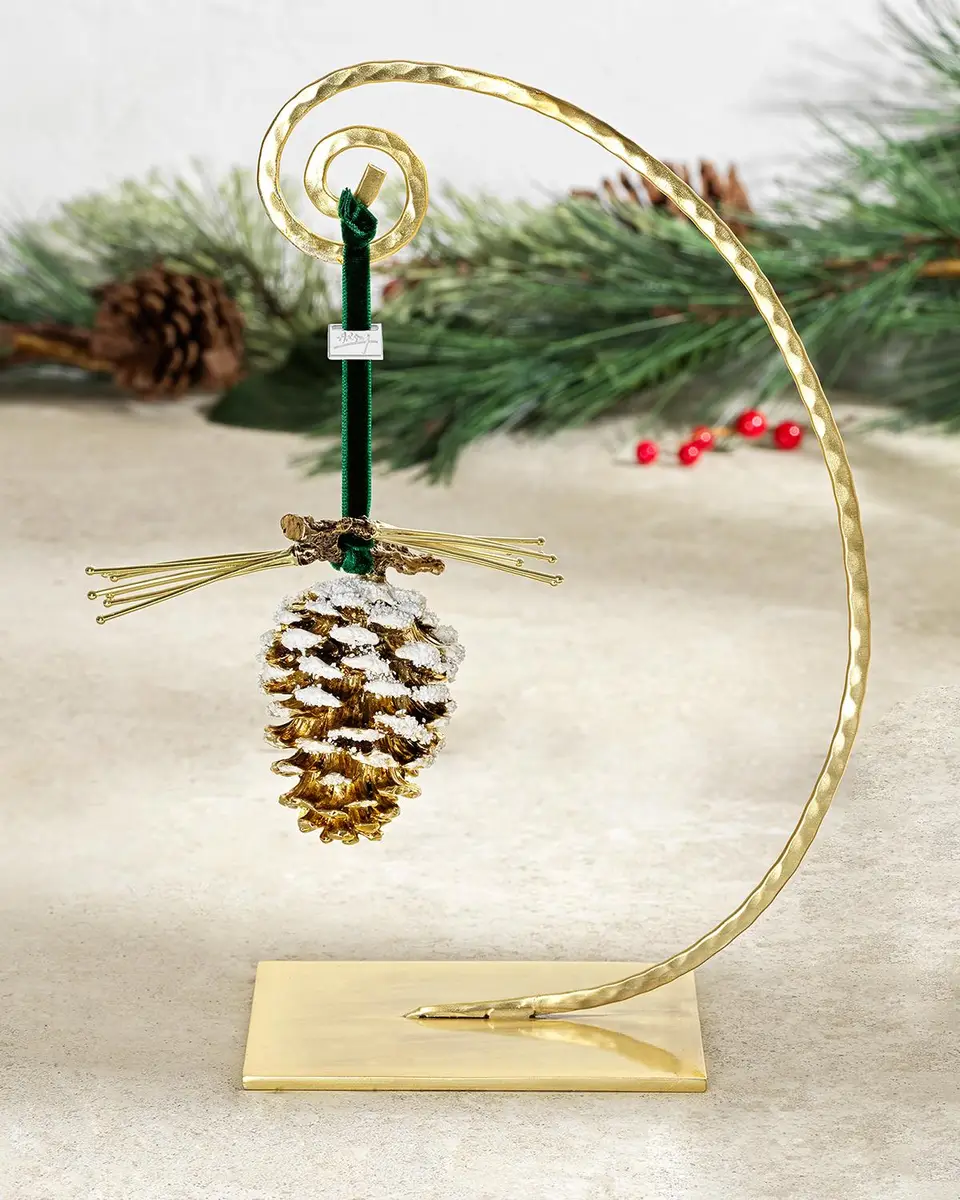 Michael Aram Pine Cone Snowy Christmas Ornament | Thumbnail 6