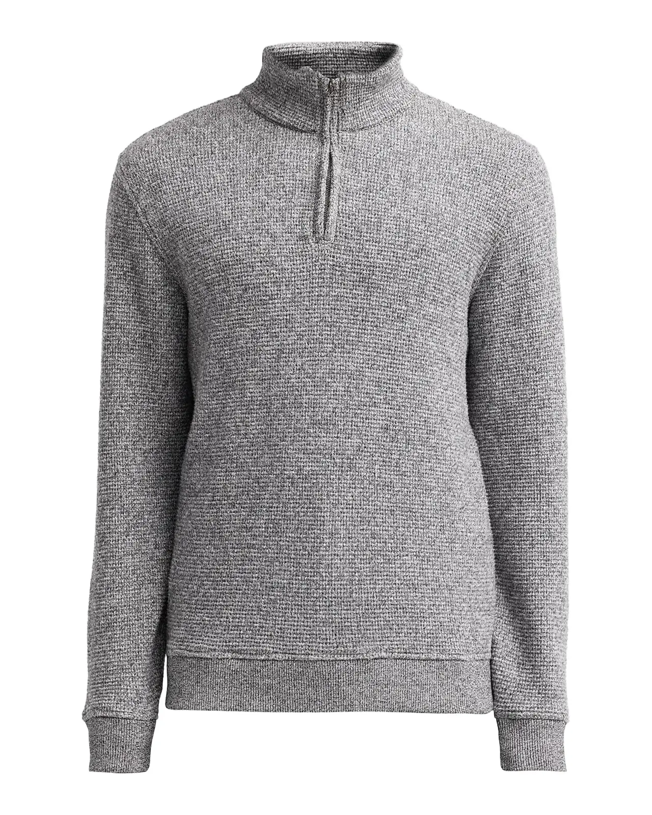 Men's Brushed Waffle Half-Zip Sweater Men's Brushed Waffle Half-Zip Sweater