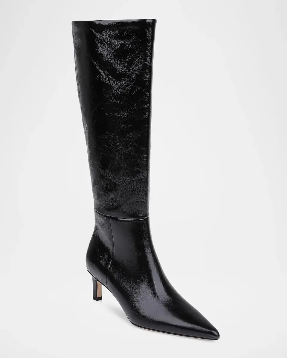 L'Agence 55mm Baxter II Patent Leather Knee-High Boots | Thumbnail 2