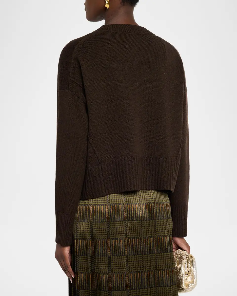 Lafayette 148 New York Boxy Crewneck Cashmere Sweater | Thumbnail 3 Lafayette 148 New York Boxy Crewneck Cashmere Sweater | Thumbnail 3