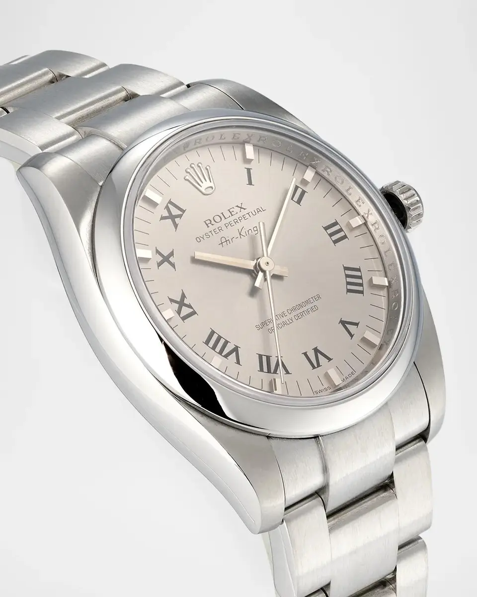 Vintage Watches Men's Rolex Air-King Bracelet Watch, 34mm | Thumbnail 3