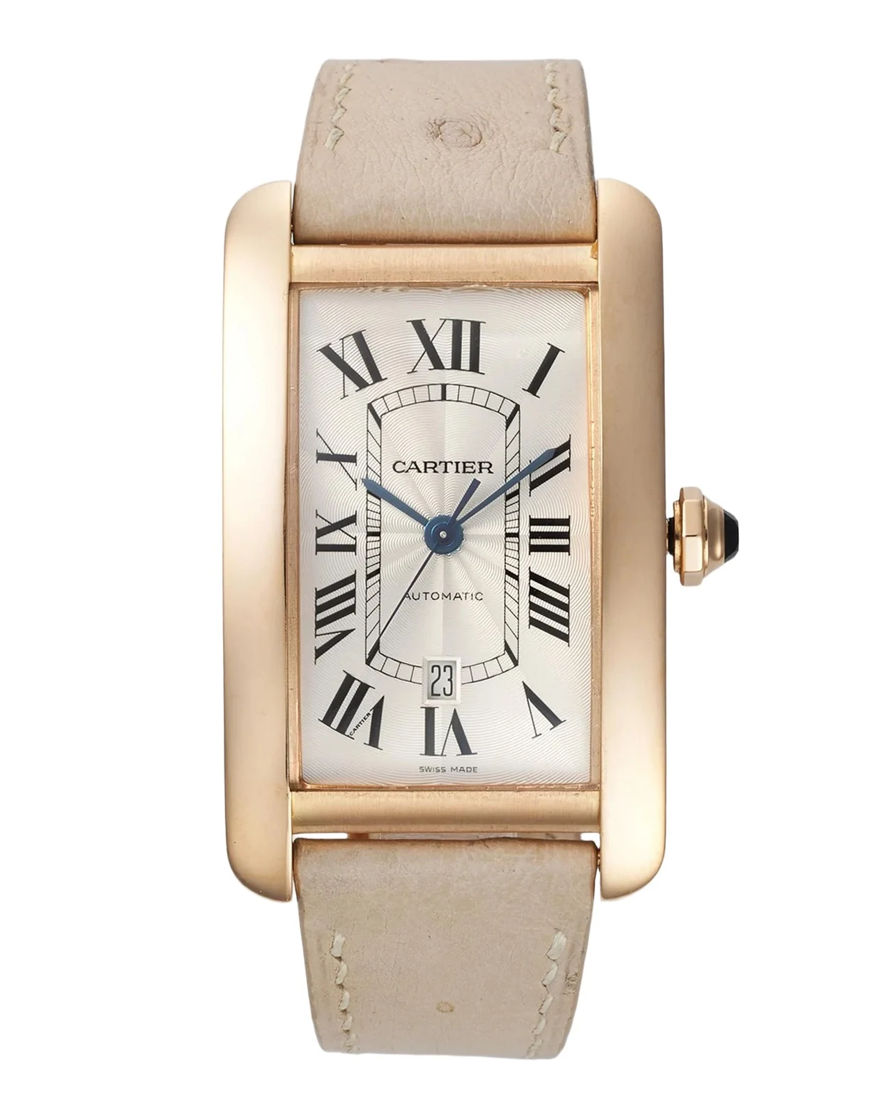 Vintage Watches Cartier Tank Americaine XL 52x32mm Vintage 2000s-20s Watch