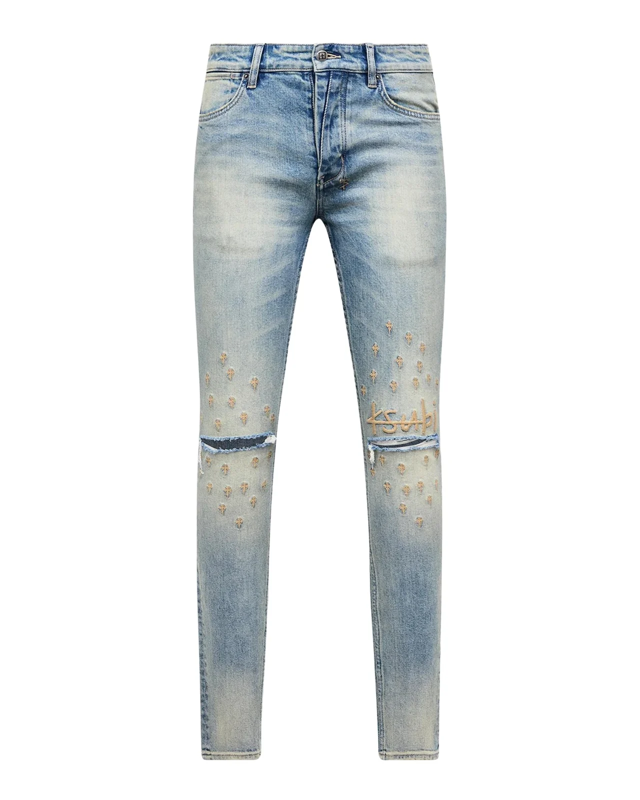 Van Winkle Astral Grid Skinny Jeans Van Winkle Astral Grid Skinny Jeans