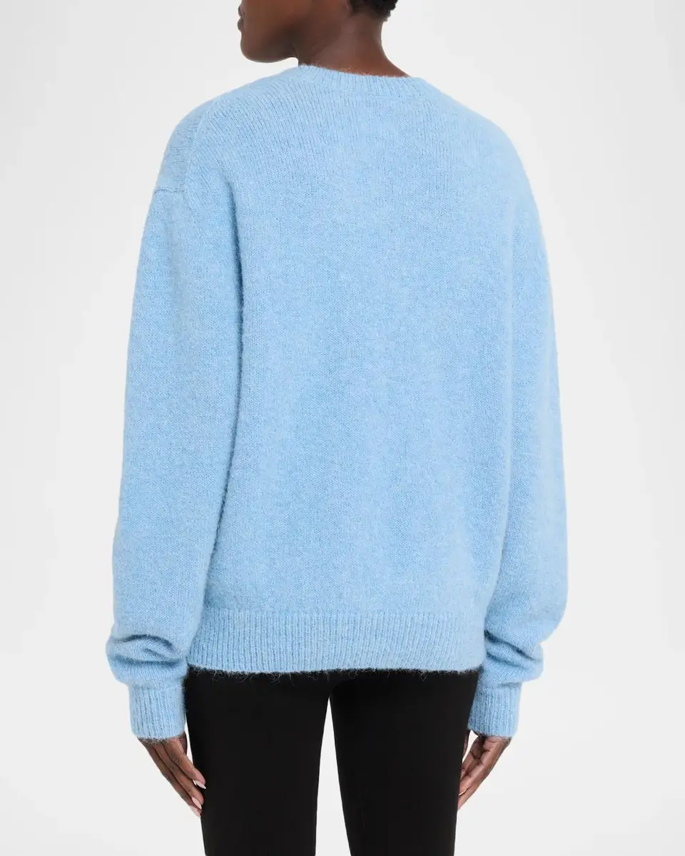 TOTEME Classic Alpaca-Blend Crewneck Sweater | Thumbnail 3 TOTEME Classic Alpaca-Blend Crewneck Sweater | Thumbnail 3