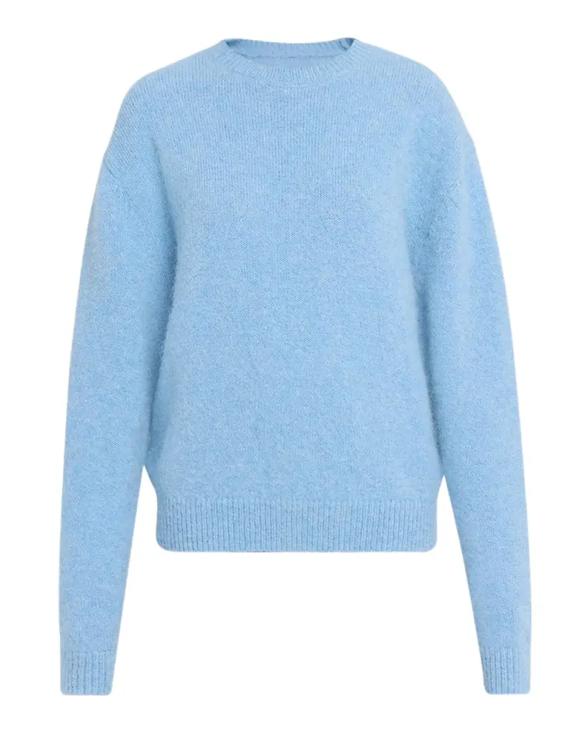 TOTEME Classic Alpaca-Blend Crewneck Sweater | Image 1 TOTEME Classic Alpaca-Blend Crewneck Sweater | Image 1