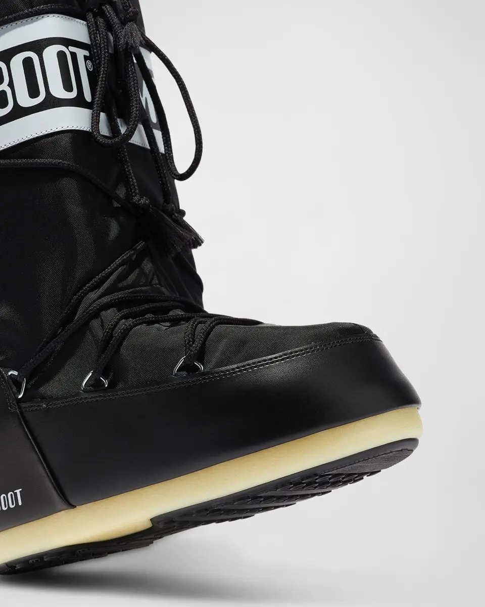 Moon Boot Icon Nylon Tall Snow Boots | Thumbnail 3 Moon Boot Icon Nylon Tall Snow Boots | Thumbnail 3