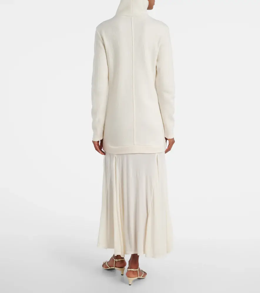 Xu Zhi Paneled wool-blend maxi dress | Thumbnail 4 Xu Zhi Paneled wool-blend maxi dress | Thumbnail 4