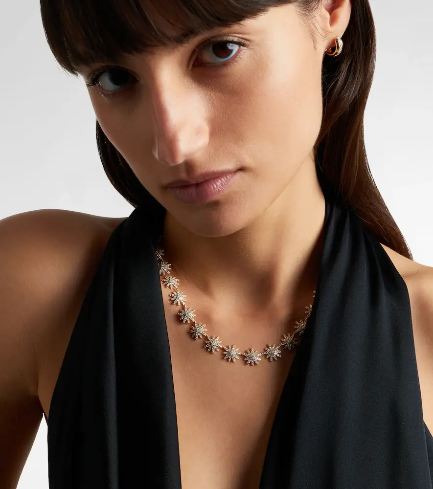 David Yurman Starburst 18kt gold necklace with diamonds | Thumbnail 4 David Yurman Starburst 18kt gold necklace with diamonds | Thumbnail 4