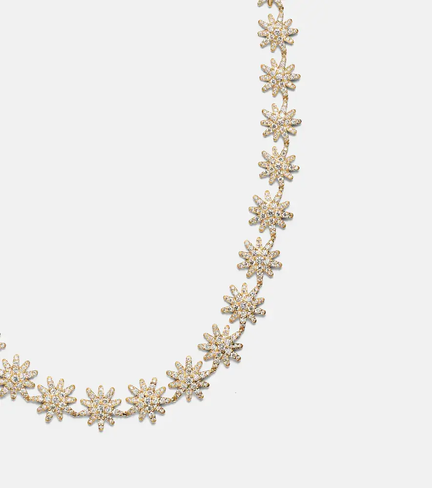 David Yurman Starburst 18kt gold necklace with diamonds | Thumbnail 6 David Yurman Starburst 18kt gold necklace with diamonds | Thumbnail 6