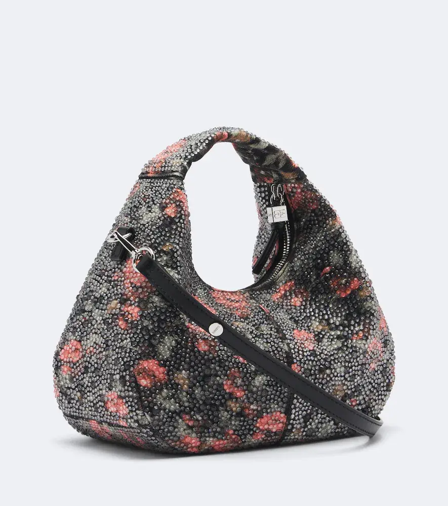 Ganni Mini embellished floral top-handle bag | Thumbnail 2