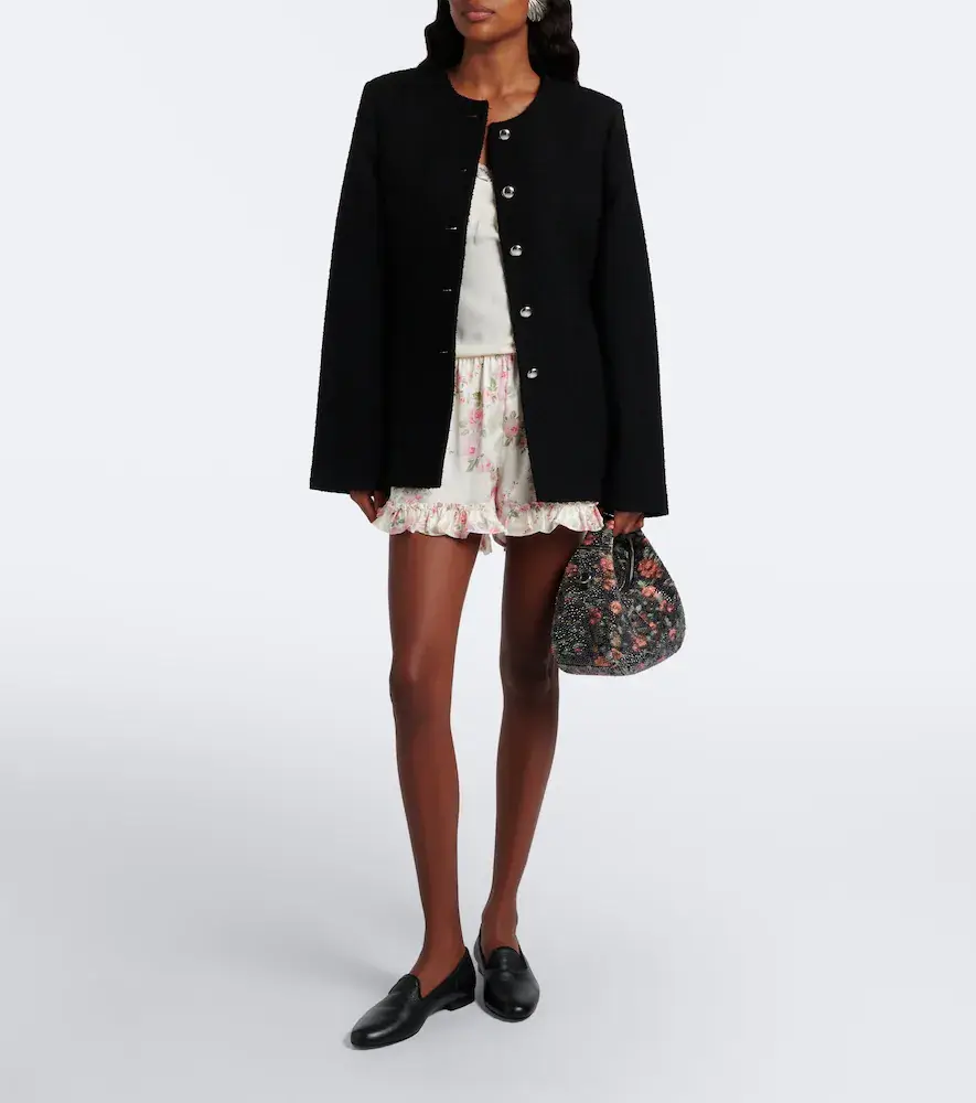 Ganni Mini embellished floral top-handle bag | Thumbnail 4