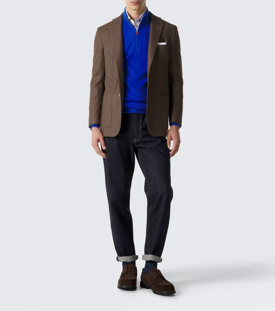 Kiton Cashmere half-zip sweater | Thumbnail 4 Kiton Cashmere half-zip sweater | Thumbnail 4