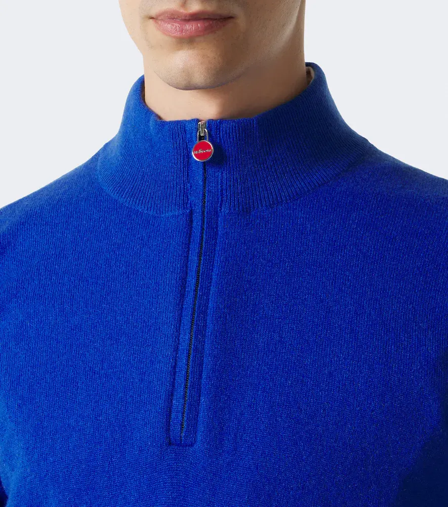 Kiton Cashmere half-zip sweater | Thumbnail 6 Kiton Cashmere half-zip sweater | Thumbnail 6