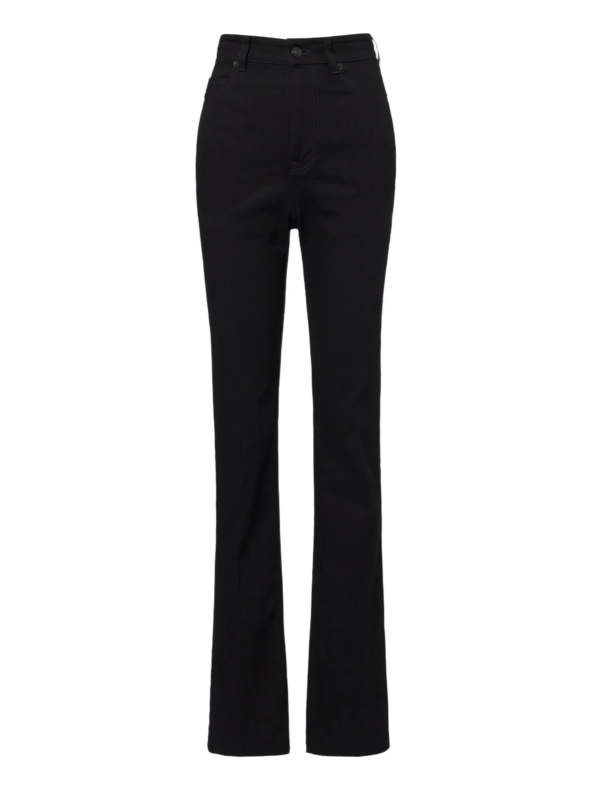 High-rise straight jeans