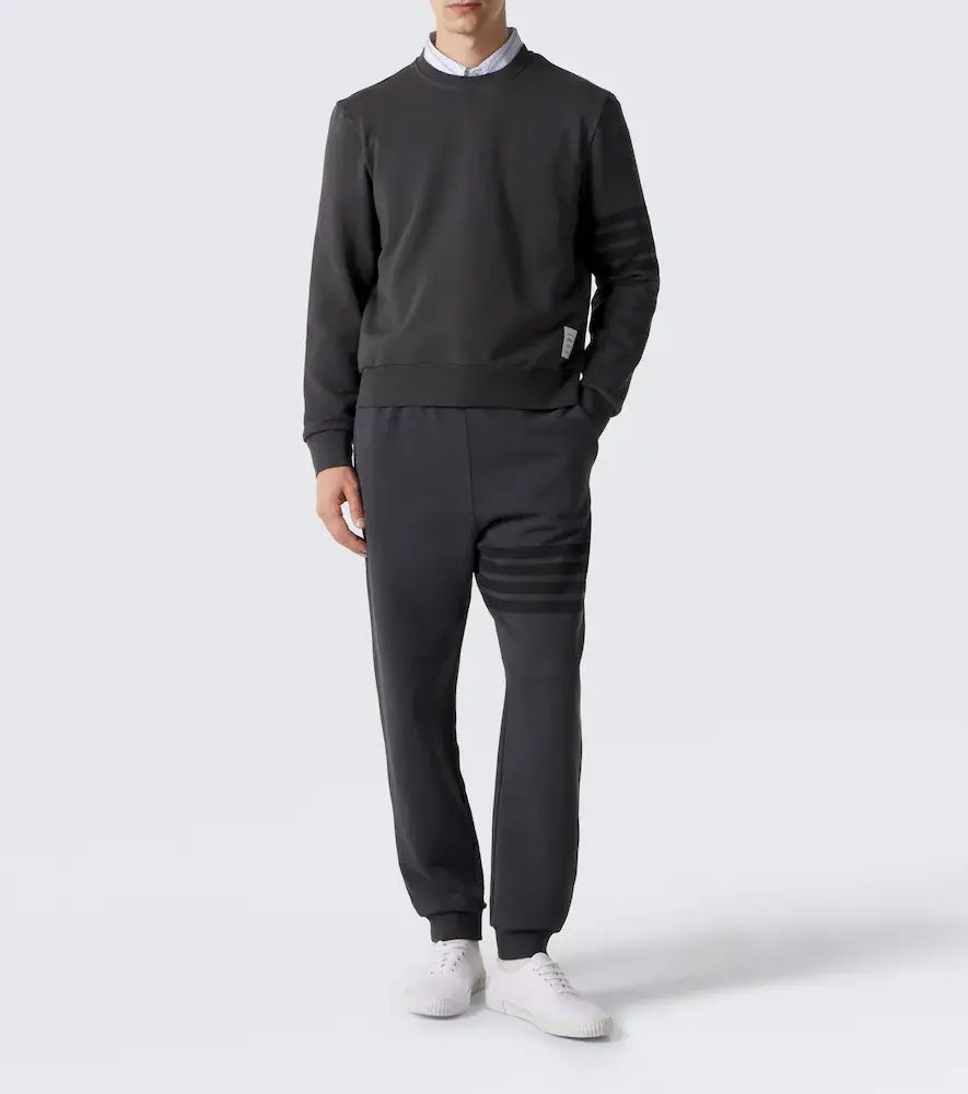 Thom Browne 4-Bar cotton sweatpants | Thumbnail 4