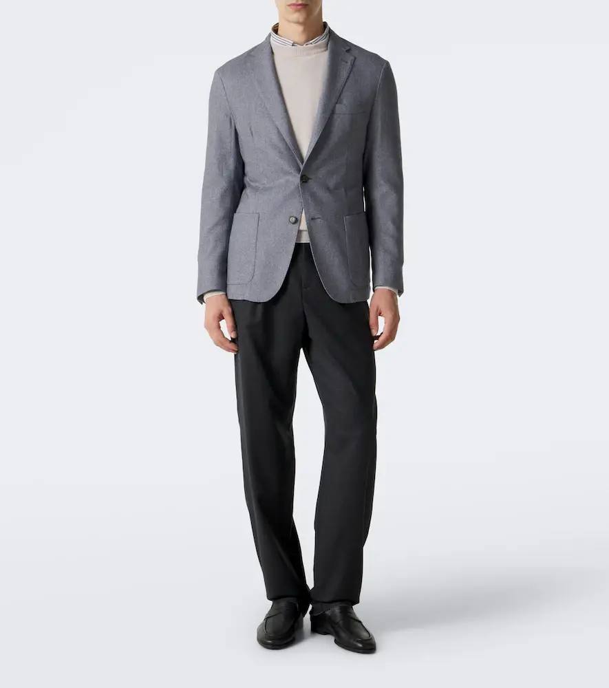 ELEVENTY Wool, cotton, and cashmere blazer | Thumbnail 3 ELEVENTY Wool, cotton, and cashmere blazer | Thumbnail 3